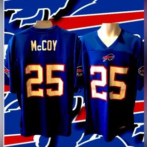 Buffalo Bills Mafia NFL Nike McCOY #25 Replica Royal Blue Large L Jersey NWT